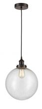 Innovations Lighting 616-1PH-OB-G204-12 - Beacon - 1 Light - 12 inch - Oil Rubbed Bronze - Cord hung - Mini Pendant