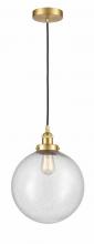 Innovations Lighting 616-1PH-SG-G204-12 - Beacon - 1 Light - 12 inch - Satin Gold - Cord hung - Mini Pendant