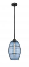 Innovations Lighting 616-1S-BK-G557-10BL - Vaz - 1 Light - 10 inch - Matte Black - Cord hung - Mini Pendant