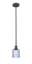 Innovations Lighting 616-1S-OB-G559-5BL - Bridal Veil - 1 Light - 5 inch - Oil Rubbed Bronze - Cord hung - Mini Pendant