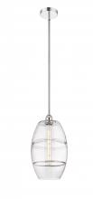 Innovations Lighting 616-1S-PC-G557-10CL - Vaz - 1 Light - 10 inch - Polished Chrome - Cord hung - Mini Pendant