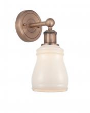 Innovations Lighting 616-1W-AC-G391 - Ellery - 1 Light - 5 inch - Antique Copper - Sconce