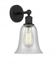 Innovations Lighting 616-1W-BK-G2812 - Hanover - 1 Light - 6 inch - Matte Black - Sconce