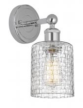 Innovations Lighting 616-1W-PC-G112C-5CL - Cobbleskill - 1 Light - 5 inch - Polished Chrome - Sconce