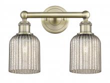 Innovations Lighting 616-2W-AB-G559-5ME - Bridal Veil - 2 Light - 14 inch - Antique Brass - Bath Vanity Light