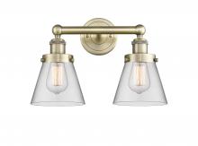 Innovations Lighting 616-2W-AB-G62 - Cone - 2 Light - 15 inch - Antique Brass - Bath Vanity Light