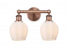 Innovations Lighting 616-2W-AC-G461-6 - Norfolk - 2 Light - 15 inch - Antique Copper - Bath Vanity Light