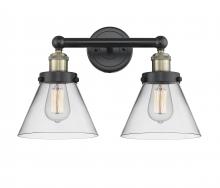 Innovations Lighting 616-2W-BAB-G42 - Cone - 2 Light - 17 inch - Black Antique Brass - Bath Vanity Light