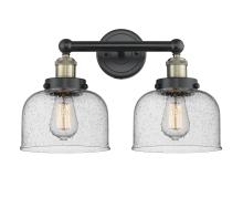 Innovations Lighting 616-2W-BAB-G74 - Bell - 2 Light - 17 inch - Black Antique Brass - Bath Vanity Light