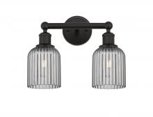 Innovations Lighting 616-2W-OB-G559-5SM - Bridal Veil - 2 Light - 14 inch - Oil Rubbed Bronze - Bath Vanity Light