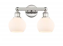 Innovations Lighting 616-2W-PN-G121-6 - Athens - 2 Light - 15 inch - Polished Nickel - Bath Vanity Light