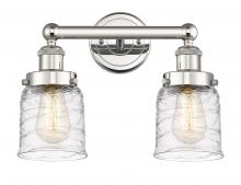 Innovations Lighting 616-2W-PN-G513 - Bell - 2 Light - 14 inch - Polished Nickel - Bath Vanity Light