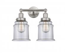 Innovations Lighting 616-2W-SN-G182 - Canton - 2 Light - 15 inch - Brushed Satin Nickel - Bath Vanity Light