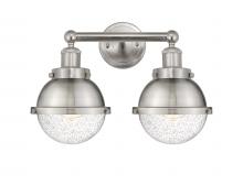 Innovations Lighting 616-2W-SN-HFS-64-SN - Hampden - 2 Light - 16 inch - Brushed Satin Nickel - Bath Vanity Light