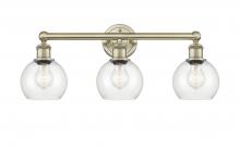 Innovations Lighting 616-3W-AB-G122-6 - Athens - 3 Light - 24 inch - Antique Brass - Bath Vanity Light