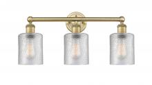 Innovations Lighting 616-3W-BB-G112 - Cobbleskill - 3 Light - 23 inch - Brushed Brass - Bath Vanity Light