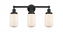  616-3W-BK-G311 - Dover - 3 Light - 23 inch - Matte Black - Bath Vanity Light