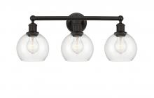 Innovations Lighting 616-3W-OB-G122-6 - Athens - 3 Light - 24 inch - Oil Rubbed Bronze - Bath Vanity Light