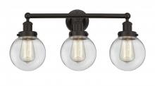 Innovations Lighting 616-3W-OB-G202-6 - Beacon - 3 Light - 24 inch - Oil Rubbed Bronze - Bath Vanity Light