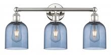 Innovations Lighting 616-3W-PN-G558-6BL - Bella - 3 Light - 24 inch - Polished Nickel - Bath Vanity Light