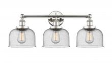 Innovations Lighting 616-3W-PN-G74 - Bell - 3 Light - 26 inch - Polished Nickel - Bath Vanity Light