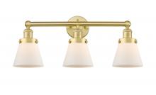 Innovations Lighting 616-3W-SG-G61 - Cone - 3 Light - 24 inch - Satin Gold - Bath Vanity Light