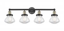  616-4W-BAB-G322 - Olean - 4 Light - 34 inch - Black Antique Brass - Bath Vanity Light