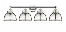 Innovations Lighting 616-4W-PN-M14-PN - Adirondack - 4 Light - 35 inch - Polished Nickel - Bath Vanity Light