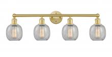  616-4W-SG-G105 - Belfast - 4 Light - 33 inch - Satin Gold - Bath Vanity Light