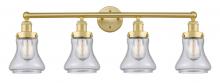  616-4W-SG-G194 - Bellmont - 4 Light - 33 inch - Satin Gold - Bath Vanity Light