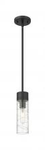 Innovations Lighting 617-1S-BK-G617-8DE - Boreas - 1 Light - 3 inch - Matte Black - Stem Hung - Mini Pendant