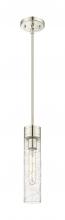 Innovations Lighting 617-1S-PN-G617-11DE - Boreas - 1 Light - 3 inch - Polished Nickel - Stem Hung - Mini Pendant