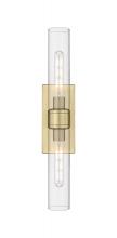 Innovations Lighting 617-2W-BB-G617-11CL - Boreas - 2 Light - 24 inch - Brushed Brass - Bath Vanity Light