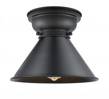  623-1F-BK-M10-BK-LED - Briarcliff - 1 Light - 10 inch - Matte Black - Flush Mount