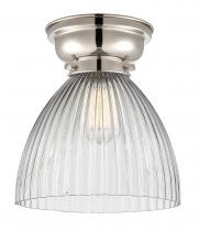 Innovations Lighting 623-1F-PN-G222 - Seneca Falls - 1 Light - 10 inch - Polished Nickel - Flush Mount