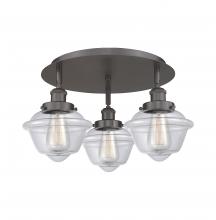 Innovations Lighting 916-3C-OB-G532 - Oxford - 3 Light - 19 inch - Oil Rubbed Bronze - Flush Mount