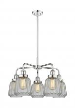 Innovations Lighting 916-5CR-PC-G142 - Chatham - 5 Light - 26 inch - Polished Chrome - Chandelier