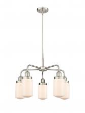  916-5CR-SN-G311 - Dover - 5 Light - 23 inch - Satin Nickel - Chandelier