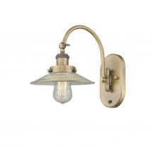  918-1W-BB-G2 - Halophane - 1 Light - 9 inch - Brushed Brass - Sconce