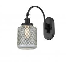 Innovations Lighting 918-1W-BK-G262 - Stanton - 1 Light - 6 inch - Matte Black - Sconce