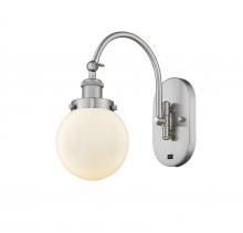 Innovations Lighting 918-1W-SN-G201-6 - Beacon - 1 Light - 6 inch - Brushed Satin Nickel - Sconce