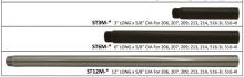 Innovations Lighting ST-12M-PC - 5/8" Threaded Replacement Stems