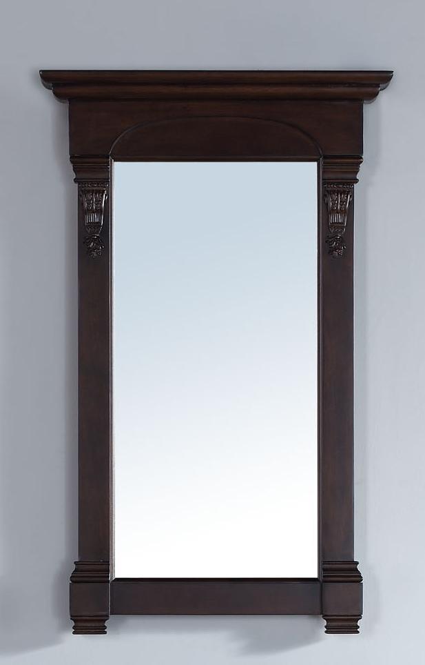 Brookfield - 26" Brookfield Mirror, Burnished Mahogany