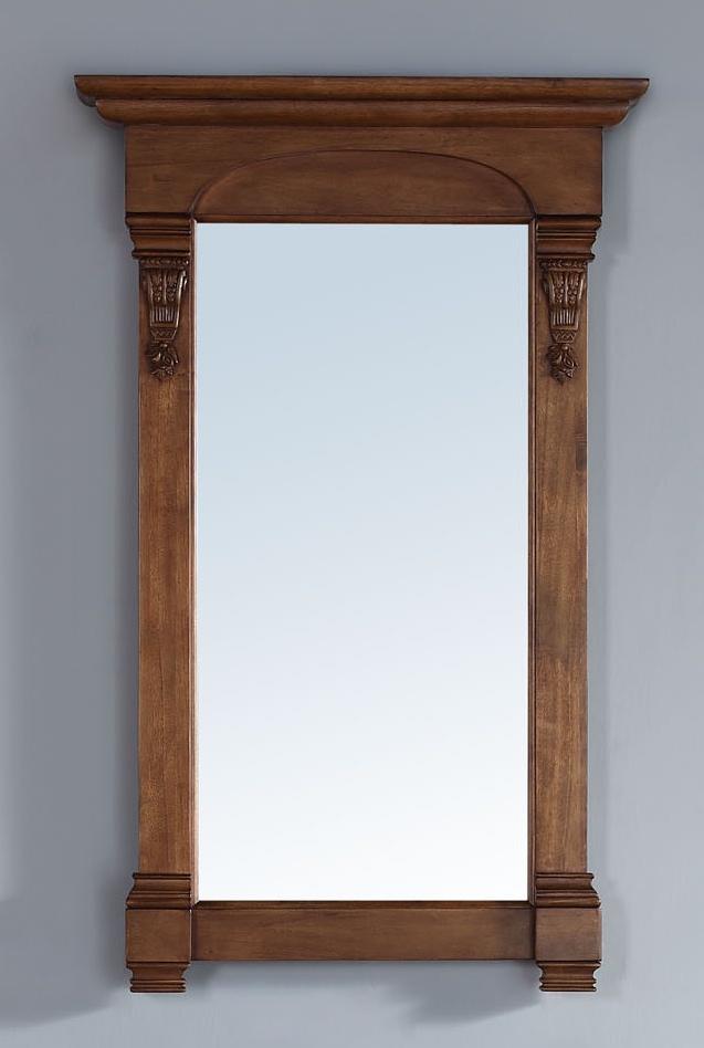 Brookfield - 26" Brookfield Mirror, Country Oak