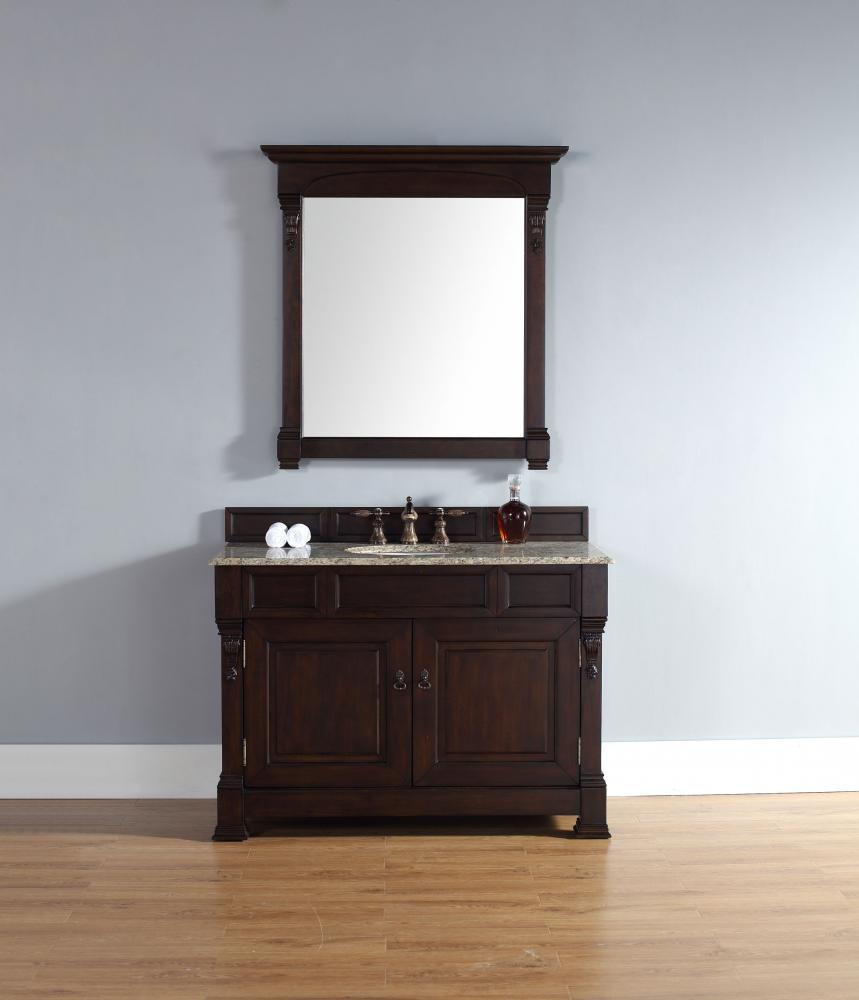 Brookfield - 48" Brookfield Single Cabinet, Burnished Mahogany