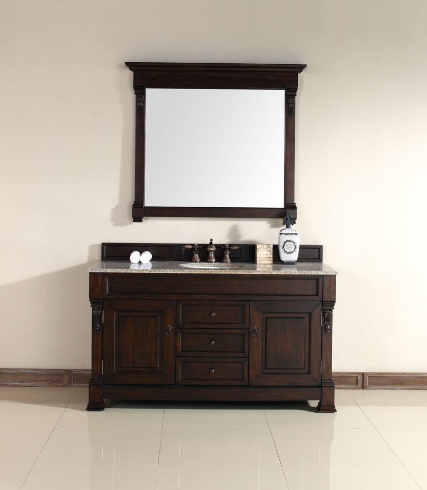 Brookfield - 60" Brookfield Double Cabinet, Antique Black