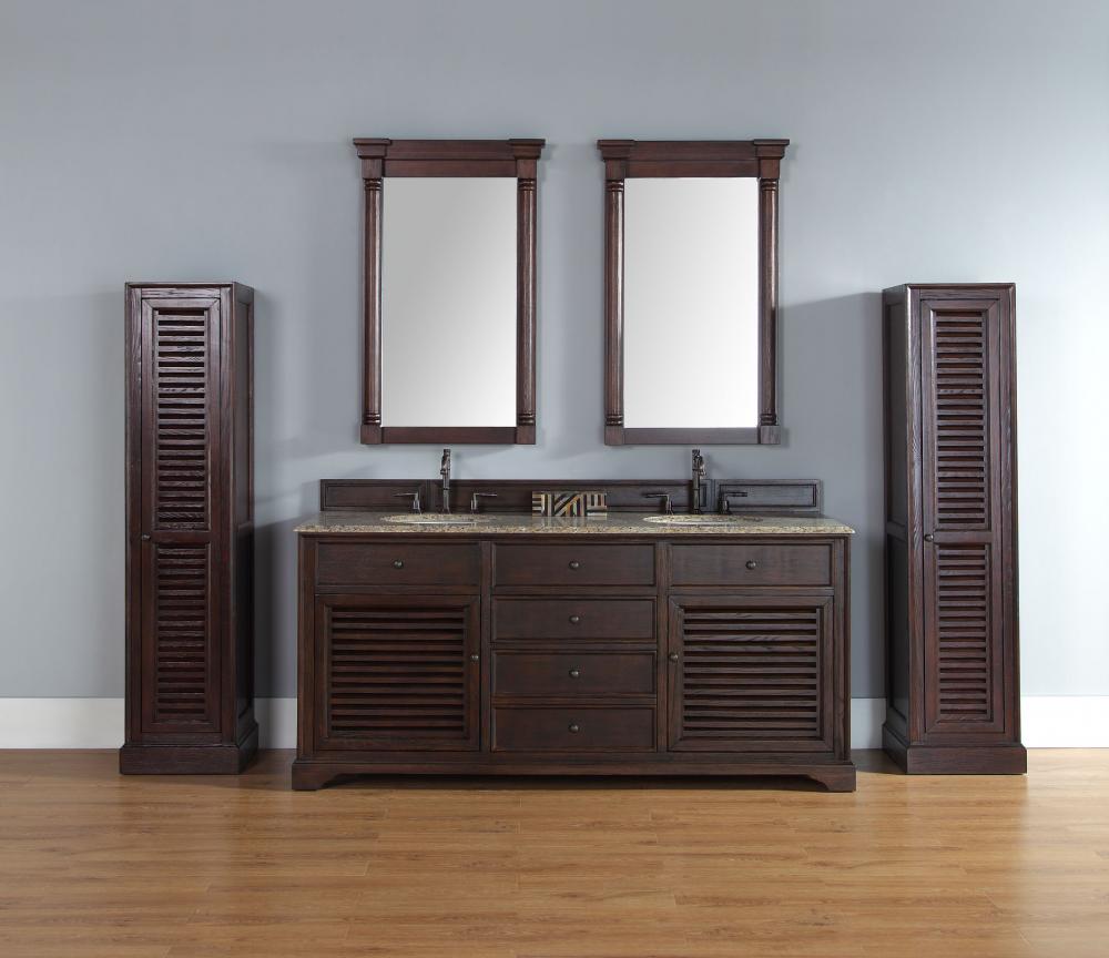 Savannah - 72" Double Cabinet, Sable