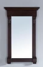 James Martin Furniture 147-114-5165 - Brookfield - 26" Brookfield Mirror, Burnished Mahogany