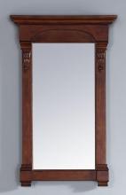 James Martin Furniture 147-114-5185 - Brookfield - 26" Brookfield Mirror, Warm Cherry