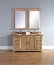 James Martin Furniture 238-105-5621 - Providence - 60" Double Cabinet, Natural Oak